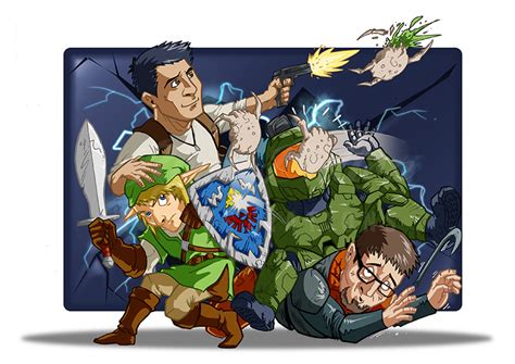 Hobbit Gamers – Game Characters | RBIllustrations