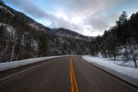 Spearfish Canyon in Winter