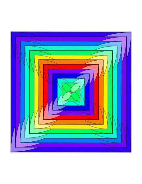 Clipart - Rainbow Effects 1