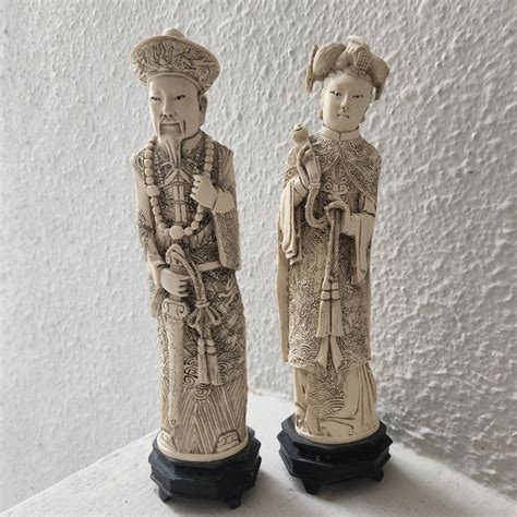 Emperor and Empress Statues, Hobbies & Toys, Memorabilia & Collectibles, Vintage Collectibles on ...