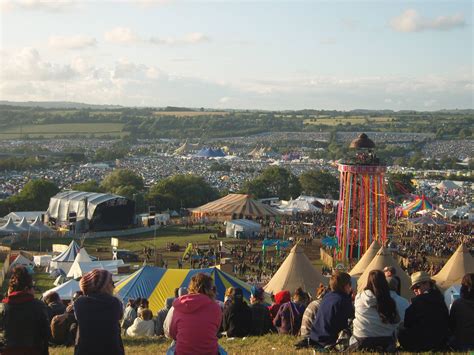 Glastonbury Festival, England. : r/pics