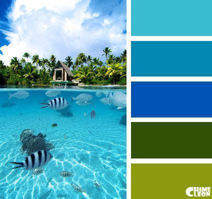 Color Palette, azure, turquoise blue, royal blue, medium green, olive green | Turquoise color ...