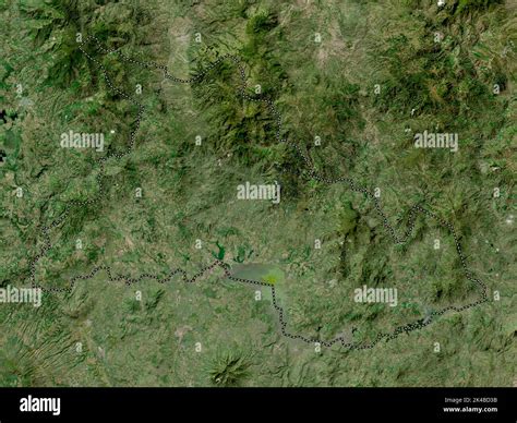 Chalatenango, department of El Salvador. High resolution satellite map ...