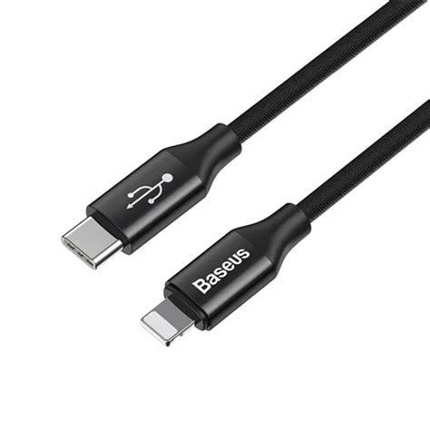 Baseus USB Type C to for iPhone 1M 2M Cable for Apple iPhone Tablet ...