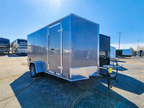 6'x12' Discovery Cargo Trailer (Pewter) - Advantage Trailer