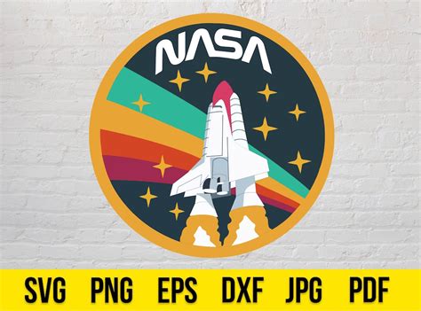 NASA Svg, Nasa Logo Svg, NASA Circle Logo 3 Color Layered SVG Cricut ...