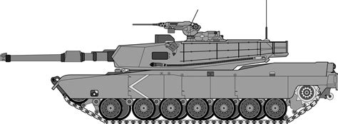 Free Clipart Of An army tank