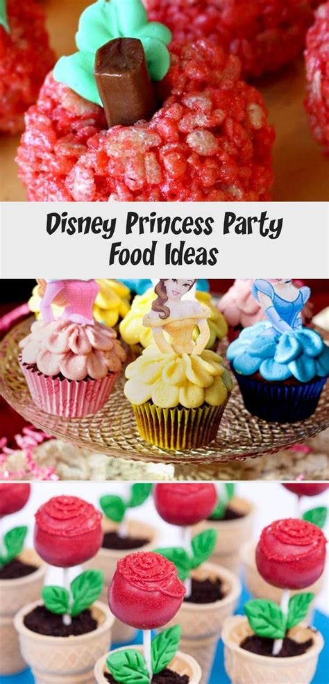 Disney Princess Party Food Ideas | Brownie Bites Blog | Fairy Garden Party #Summergardenparty # ...