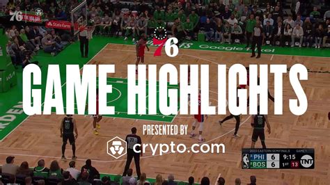 Philadelphia 76ers on Twitter: "that's one! 📹 Game Highlights vs. Celtics | 05.01.23 presented ...