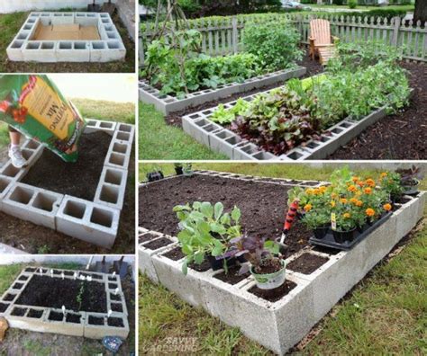 Cinder Block Raised Garden Bed | How To Instructions