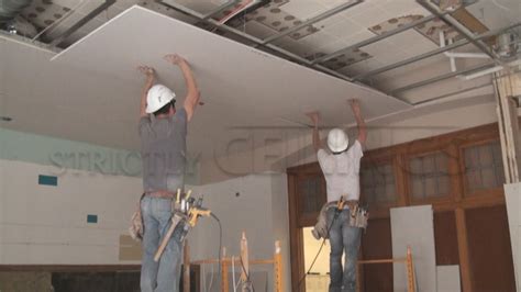 How To Install A Plasterboard Ceiling - hivebad