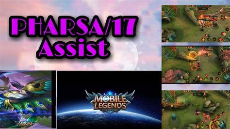 Mobile Legend Gameplay/ Pharsa/17 Assist - YouTube