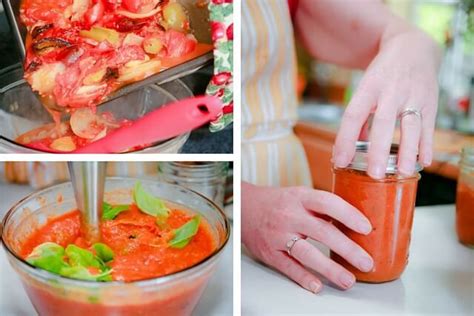 The easiest recipe for marinara sauce from fresh tomatoes you'll ever find ~ https://www ...