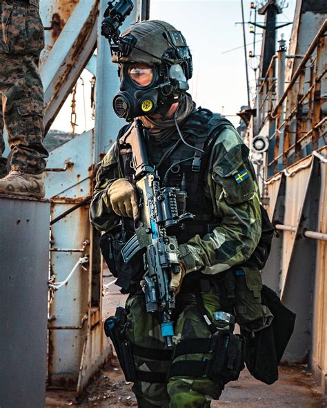 Swedish Marines | A Swedish Marine with 4th Marine Regiment,… | Flickr