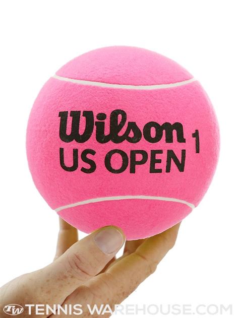 Wilson US Open Mini Jumbo Tennis Ball Pink | Tennis, Tennis ball, Us open