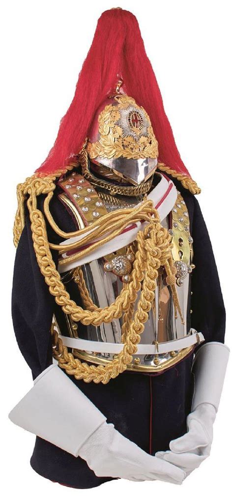 Sold Price: A BLUES AND ROYALS OFFICER'S HELMET AND UNIFORM ENSEMBLE ...