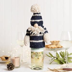 Christmas Gonk Knitting Kit Easy Knitting Kit Gonk Tree Topper, Wine Topper, Toy Pattern by Wool ...