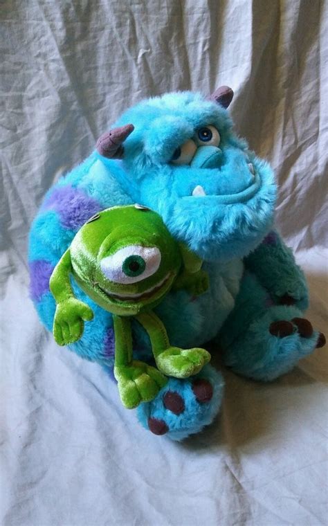 Disney Pixar Disneyland Monsters Inc Sulley and Mike Plush Toy # ...