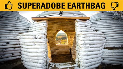 Pros and cons of Superadobe Earthbag homes - YouTube