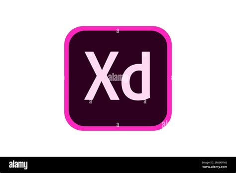 Adobe XD, Logo, White background Stock Photo - Alamy