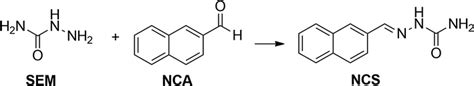 Derivatization reaction of semicarbazide hydrochloride (SEM) with... | Download Scientific Diagram