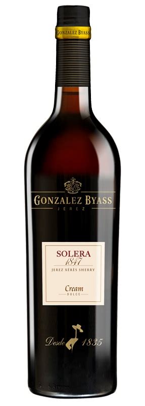 Solera 1847 Oloroso Cream Sherry Gonzalez Byass, Flagship Wines