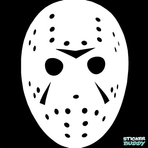 Jason Voorhees Mask Drawing at PaintingValley.com | Explore collection ...