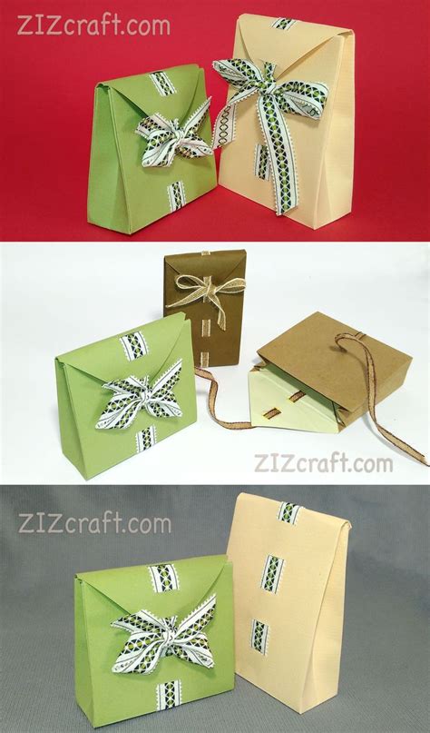 Easy Origami gift bags. Perfect gift bag - ANY SIZE! How to wrap a present