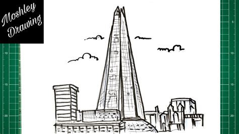 Cómo dibujar The Shard London