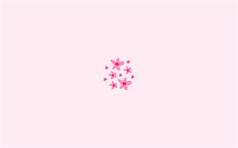 Simple Desktops | Pink Flowers Desktop Wallpaper