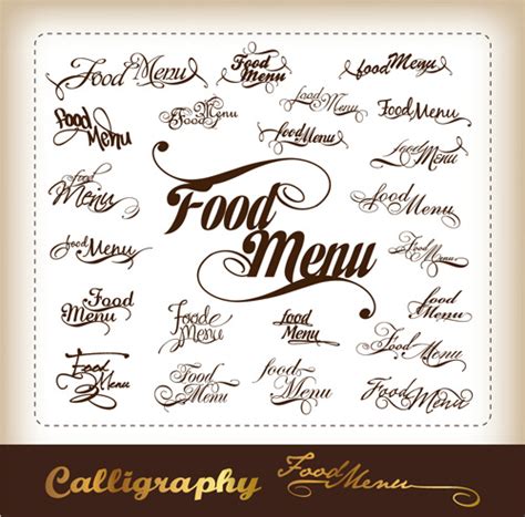 Food menu clip art free vector download free for 4 – Clipartix