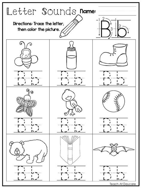 Letter B Activities, Letter B Worksheets, Letter Worksheets For Preschool, Printable Alphabet ...