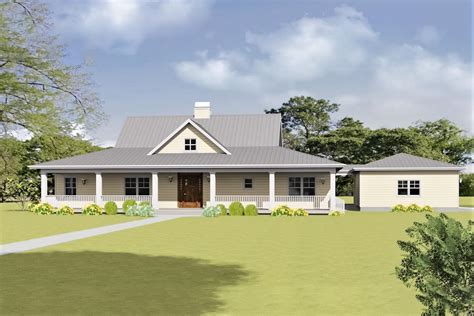 Flexible Country House Plan with Basement - 28905JJ | Architectural ...