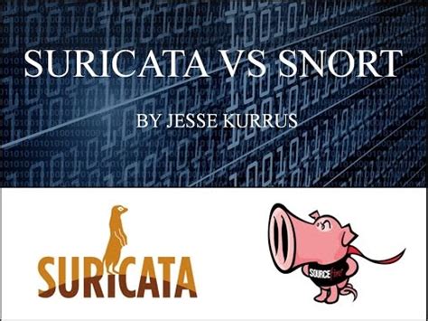 Test Case: Suricata VS Snort IDS - YouTube