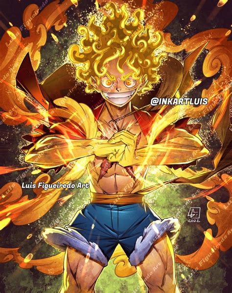 Gear 5 luffy🔥♥️ | Эскизы персонажей, Мужские иллюстрации, Аниме