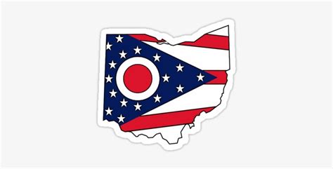 Ohio State Flag - 375x360 PNG Download - PNGkit