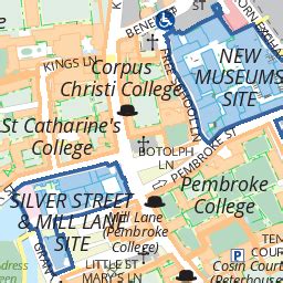 Cambridge Campus Map Psychology