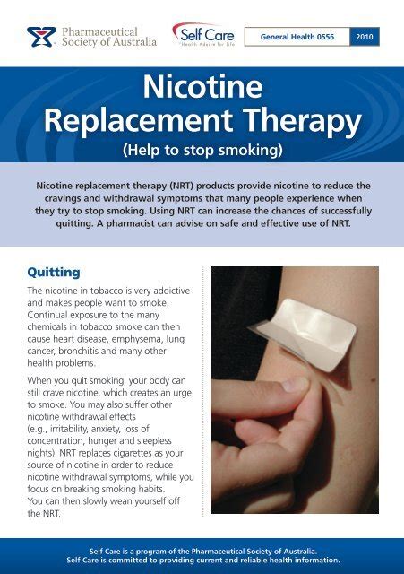 Nicotine Replacement Therapy (Help to stop smoking) - V Pharmacy