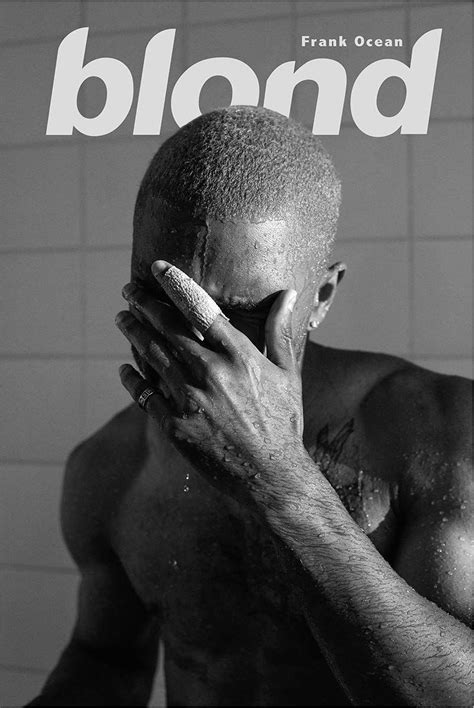 Artist Unknown Frank Ocean Poster Blond – Music Poster 24in x 36in on ...