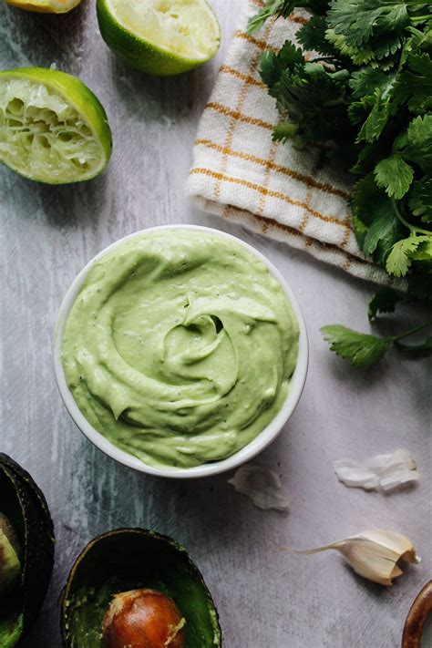 Avocado Cream Sauce - The Fig Jar