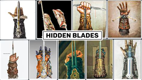 All The Hidden Blade Variations Featured in Assassin's Creed (2007-2020 ...