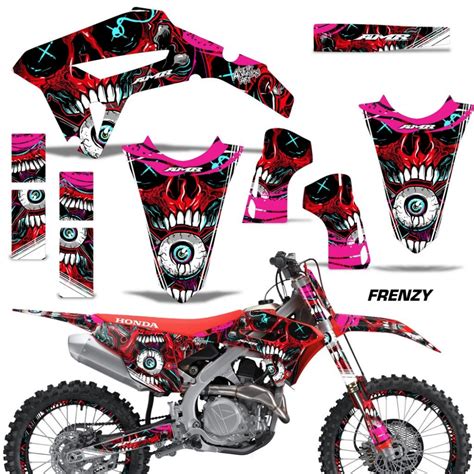 Honda CRF450R CRF450RW 2021-2022 Motocross Graphics Kit