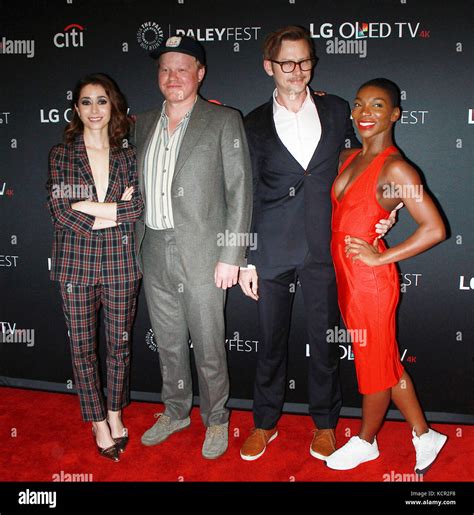 New York, NY, USA. 6th Oct, 2017. Cristin Milioti, Jesse Plemons, Jimmi Simpson, Michaela Coel ...