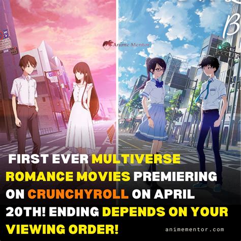 Two Anime Multiverse Romance Movies Where Your Watch Order Changes The ...