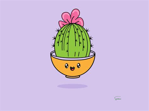 Cactus illustration vector 🌵 by Shabnaz Shikder on Dribbble