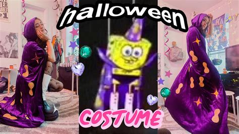 make my halloween costume with me! *wizard spongebob* - YouTube