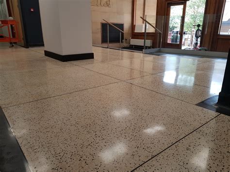 Terrazzo floor Restoration Project at Cardiff University - South East Wales Tile DoctorSouth ...