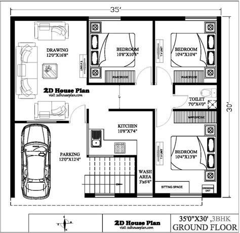 Low Budget Modern 3 Bedroom House Design