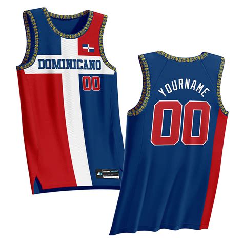 Dominican Republic Custom Basketball Jersey – Jersey Nation Customs