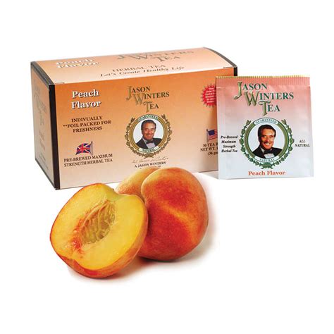 Peach Flavored Tea Bags | Sir Jason Winters